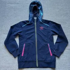 umbro ネイビー ジャージジャケット フルジップ　　レディースS