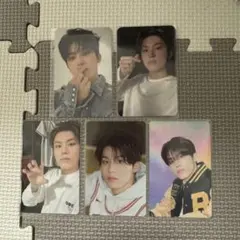 treasure pleasure ジョンウ　トレカ5枚セット