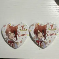 すとぷり　莉犬くん 缶バッジ　2個セット