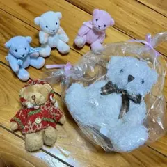 テディベア ぬいぐるみ 5点セット まとめ売り