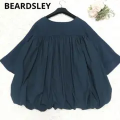 BEARDSLEY ビアズリー コットン ギャザー チュニック ブラック - メルカリ