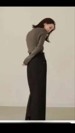 louren デニムタイトスカート