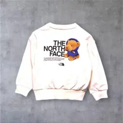 THE NORTH FACE クマデザイン トレーナー 100cm キッズ 白