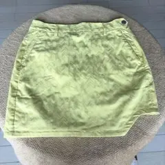 M size デサント レモンイエロースカートのサムネイル