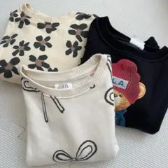 ZARA トレーナー 92cm 3点セット