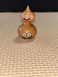 ドラクエ　スイートランドコレクション　木製積み木スライム　木目調色　小&大サイズ