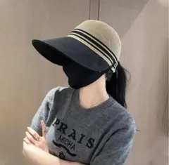 帽子 バケットハット ゴルフ 日よけ帽子UVカット　サンバイザー