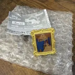 ディズニープリンセス カプセルトイ キャンバスリング 美女と野獣