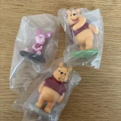 くまのプーさん ピグレット3体セット