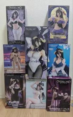 【オーバーロード　アルベド】プライズフィギュア　8体セット　まとめ売り