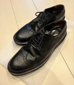 stefanorossi ウィングチップ ブラック [8/27まで出品]