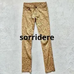 【sorridere】61-89 ヒョウ柄スキニーパンツ ストレッチパンツ ⭐︎