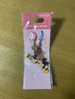 東京ディズニーリゾート　ペアキーホルダー　ペアストラップ　ミッキー　ミニー