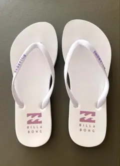 BILLABONG レディース ビーチサンダル ホワイト