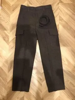 AURALEE オーラリー　ウールカーゴパンツ スラックス
