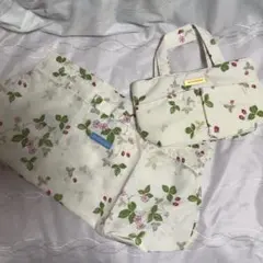 WEDGWOOD ワイルドストロベリーエコバッグセット ホワイト