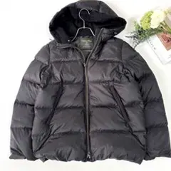 【訳アリ】ナノユニバース 西川ダウン ダウンジャケット/コート 36 ブラック