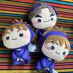 忍たま乱太郎　もちぴこぬいぐるみ　第6弾　３種セット《新品》