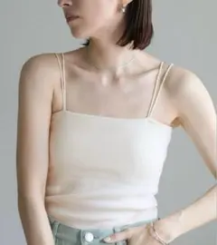 セレクトモカ ダブルストラップ カップ付き キャミソール