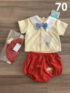 新品　コトリ　アリス　トゥイードルディー&ダム　セットアップ　70cm