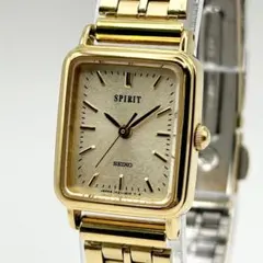 SEIKO SPIRIT 1F21-5B30 クォーツ 腕時計 新品電池