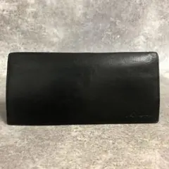 ■ イヴ・サンローラン レザー 長財布 札入れ 黒