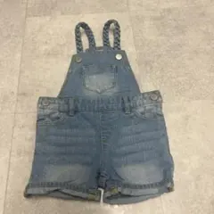 babyGap デニムショートオーバーオール 18-24ヶ月　90