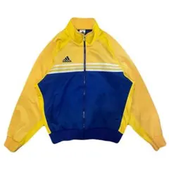 adidas アディダス　トラックジャケット　ジャージ　デサント　短丈　M