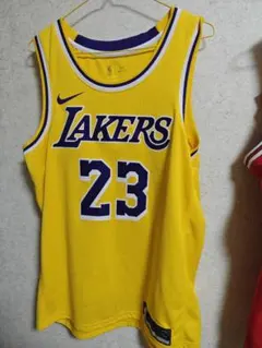 美品 ナイキ レイカーズ LAKERS ジャージ レブロン Lサイズ JAMES