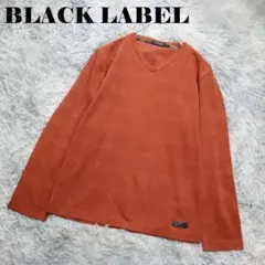 クレストブリッジブラックレーベル 長袖Tシャツ カットソー　レンガ色 Mサイズ