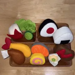 フェルトおままごと♡お子様ランチ完成品16のサムネイル