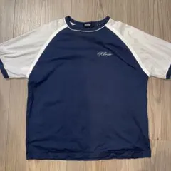 XLARGE エクストララージ ラグラン Tシャツ ネイビー ホワイトのサムネイル