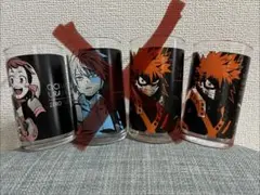 僕のヒーローアカデミア 一番くじグラス 2個セット　爆豪　麗日