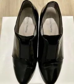 ORiental TRaffic フロントゴアシューズ Ｌ ブラック