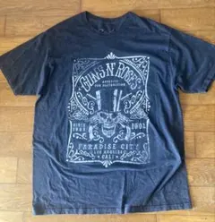 90s 00s ジャックダニエル　ガンズ　 バンドTシャツ Lのサムネイル