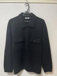 着用5回未満 ユニクロU ラムニットジャケット