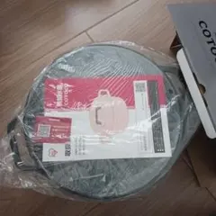 値下げ中　アイリスオーヤマ　無加水鍋　COTOCO 26cmのサムネイル