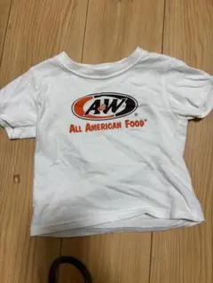 A&W キッズ Tシャツ ホワイト