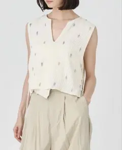 maison de Dolce. candy tweed vest ツイード - メルカリ