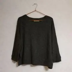 【SUN VALLEY】セーター 七分袖 Mサイズ