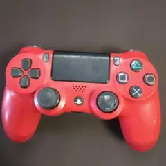 ★動作確認済み★SONY DualShock 4 レッドコントローラー