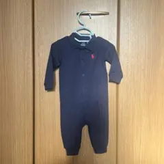 【即発送】POLO RALPH LAUREN ラルフローレン　カバーオール　紺色