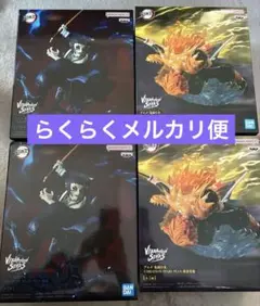 鬼滅の刃 VIBRATION STARS PLUS フィギュア我妻善逸、獪岳4体