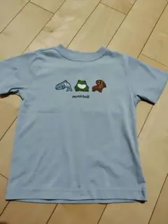 mont-bell Tシャツ ライトブルー　110cmのサムネイル