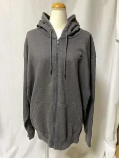 Champion グレー パーカー 2XLサイズ 管理No.005