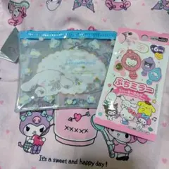 Sanrio Characters ぷちミラー ラバーキーホルダーとポーチのサムネイル