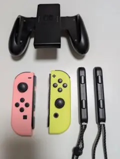 Switch ジョイコン パステルピンク×パステルイエロー ニンテンドー