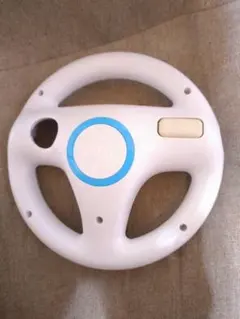 Wii マリオカート　ハンドル　ホワイト