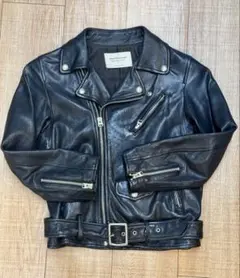 beautiful people ブラック ライダースジャケット（130）