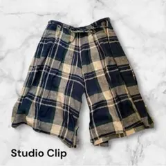 Studio Ciip スタジオクリップ　ゆるゆる　タータンチェック　匿名配送